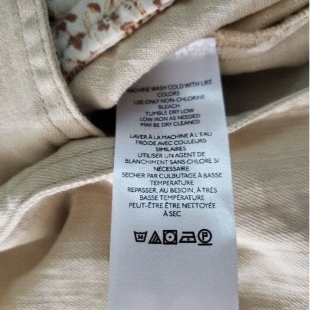 Pilcro Anthropologie Women's Size Small Blazer Long Line Boxy Linen Blend Jacket - Picture 9 of 11